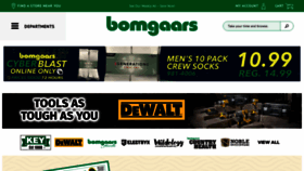 What Bomgaars.com website looked like in 2023 (1 year ago)