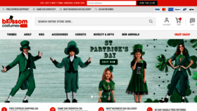What Blossomcostumes.com.au website looked like in 2023 (1 year ago)
