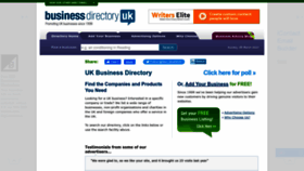 What Business-directory-uk.co.uk website looked like in 2023 (1 year ago)