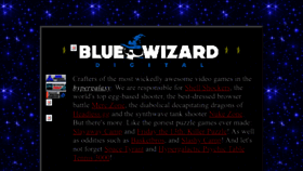 What Bluewizard.com website looked like in 2023 (1 year ago)