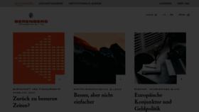 What Berenberg.de website looked like in 2023 (1 year ago)