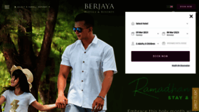 What Berjayahotel.com website looked like in 2023 (1 year ago)