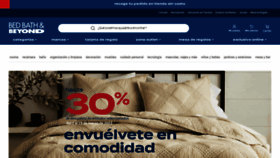 What Bedbathandbeyond.com.mx website looked like in 2023 (1 year ago)