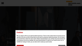 What Beethoven-haus-bonn.de website looked like in 2023 (2 years ago)