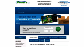 What Banners.com website looked like in 2023 (1 year ago)