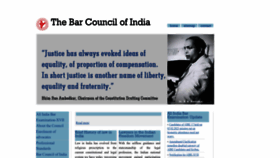 What Barcouncilofindia.org website looked like in 2023 (1 year ago)
