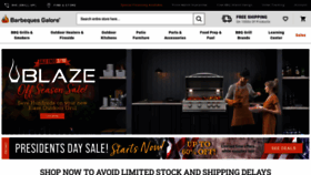 What Bbqgalore.com website looked like in 2023 (1 year ago)