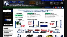 What Bestbuyautoequipment.com website looked like in 2023 (1 year ago)