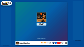 What Basketrandom.io website looked like in 2023 (1 year ago)