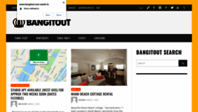 What Bangitout.com website looked like in 2023 (1 year ago)