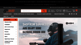 What Bauer-precision.com website looked like in 2023 (2 years ago)