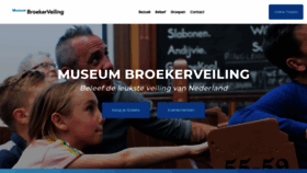 What Broekerveiling.nl website looked like in 2023 (1 year ago)