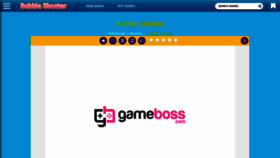What Bubble-shooters.co website looked like in 2023 (1 year ago)