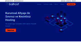 What Balhost.net.tr website looked like in 2023 (1 year ago)