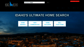 What Buildidaho.com website looked like in 2023 (1 year ago)