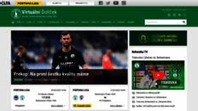What Bohemians.cz website looked like in 2023 (1 year ago)