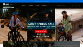 What Bobs-bicycles.com website looked like in 2023 (1 year ago)