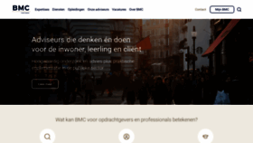 What Bmc.nl website looked like in 2023 (1 year ago)