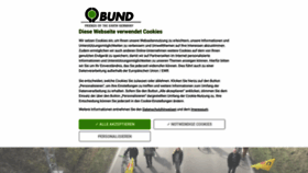 What Bund-bawue.de website looked like in 2023 (1 year ago)