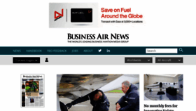 What Businessairnews.com website looked like in 2023 (1 year ago)