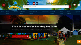 What Bounceorlando.com website looked like in 2023 (1 year ago)