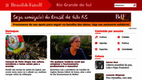 What Brasildefators.com.br website looked like in 2023 (1 year ago)