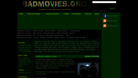 What Badmovies.org website looked like in 2023 (1 year ago)