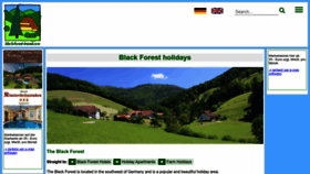 What Black-forest-travel.com website looked like in 2023 (1 year ago)