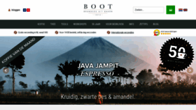 What Bootkoffie.nl website looked like in 2023 (1 year ago)