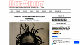 What Bigshotmag.com website looked like in 2023 (1 year ago)