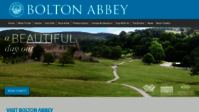 What Boltonabbey.com website looked like in 2023 (1 year ago)
