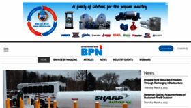 What Bpnews.com website looked like in 2023 (1 year ago)