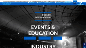 What Businessinternational.it website looked like in 2023 (1 year ago)