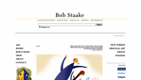 What Bobstaake.com website looked like in 2023 (1 year ago)
