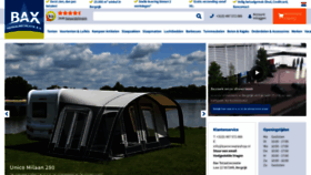 What Baxrecreatieshop.nl website looked like in 2023 (1 year ago)