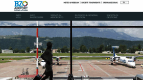 What Bolzanoairport.it website looked like in 2023 (1 year ago)