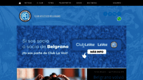 What Belgranocordoba.com website looked like in 2023 (1 year ago)