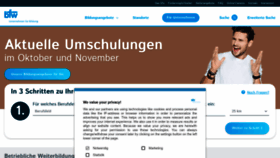 What Bfw.de website looked like in 2023 (1 year ago)