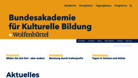 What Bundesakademie.de website looked like in 2023 (1 year ago)