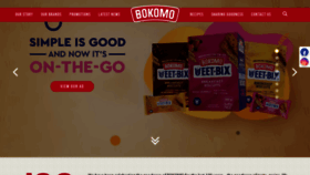 What Bokomo.co.za website looked like in 2023 (2 years ago)