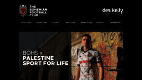 What Bohemianfc.com website looked like in 2023 (1 year ago)