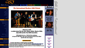 What Brothersgibb.org website looked like in 2023 (1 year ago)