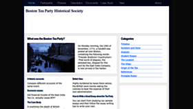 What Boston-tea-party.org website looked like in 2023 (1 year ago)