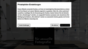 What Biennalefotografie.de website looked like in 2023 (1 year ago)