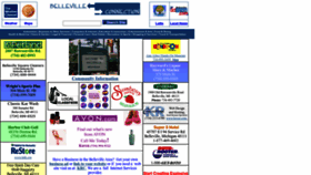 What Bellevilleconnection.com website looked like in 2023 (1 year ago)