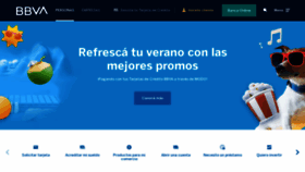What Bbva.com.ar website looked like in 2023 (1 year ago)