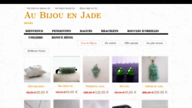 What Bijouxenjade.com website looked like in 2023 (1 year ago)