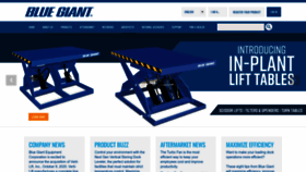 What Bluegiant.com website looked like in 2023 (1 year ago)