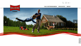 What Ballistol.de website looked like in 2023 (2 years ago)