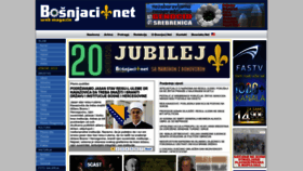What Bosnjaci.net website looked like in 2023 (1 year ago)